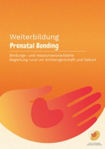 Titelseite Flyer Weiterbildung Prenatal Bonding